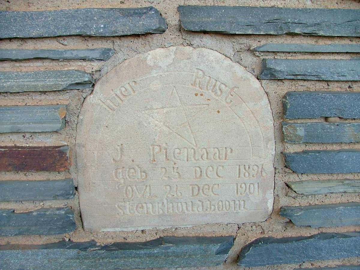 PIENAAR J. 1891-1901