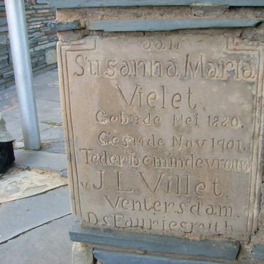 VILLET Susanna Maria 1880-1901