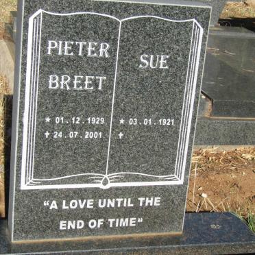 BREET Pieter 1929-2001 &amp; Sue 1921-