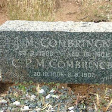 COMBRINCK J.M. 1900-1901 :: COMBRINCK C.P.M. 1906-1907