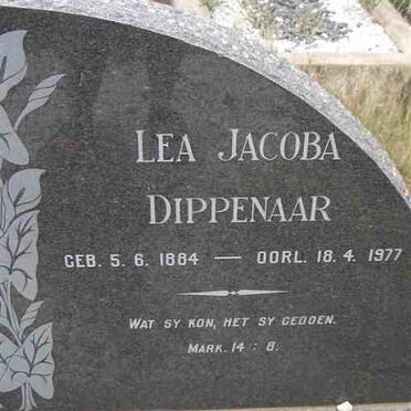 DIPPENAAR Lea Jacoba 1884-1977