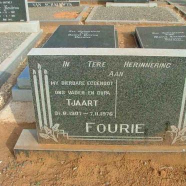 FOURIE Tjaart 1907-1976