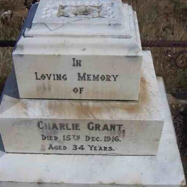 GRANT Charlie -1916