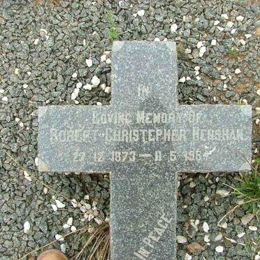 HENSHAW Robert Christopher 1873-1954