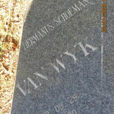 WYK Hermanus Schoeman, van 1983-1992