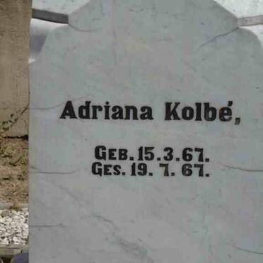 KOLBE Adriana 1867-1867
