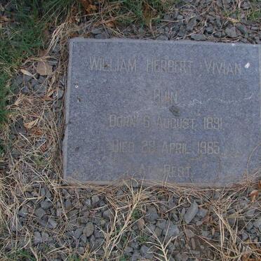 QUIN William Herbert Vivian 1891-1965