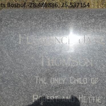 THOMSON Florence Janet