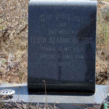 TOIT Lesya Abrama, du 1889-1966