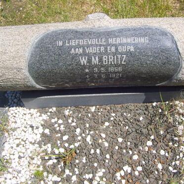 BRITZ W.M. 1856-1921