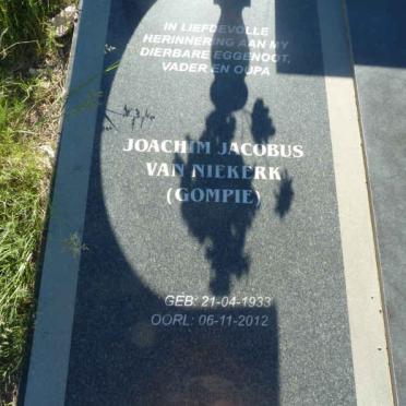KNOETZE Joachim Jacobus van Niekerk 1933-2012 &amp; Francis Maria CORNELISSEN 1936-