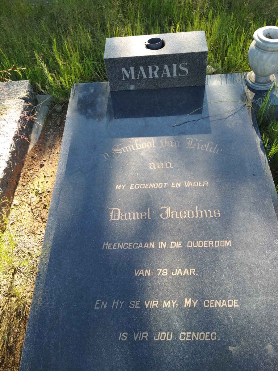 MARAIS Daniel Jacobus