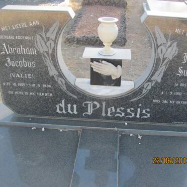 PLESSIS Abraham Jacobus, du 1905-1985 &amp; Hester Susanna OOSTHUYSEN 1910-1990