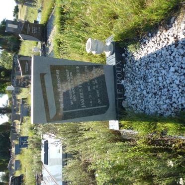 ROUX Jakobus Frederik, le 1916-2001