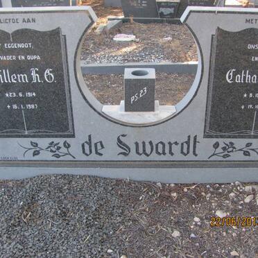 SWARDT Willem H.G., de 1914-1987 &amp; Catharina M. 1922-1996