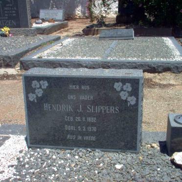 SLIPPERS Hendrik J. 1882-1970