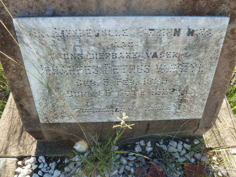 ZYL Johannes Petrus, van 1835-1923