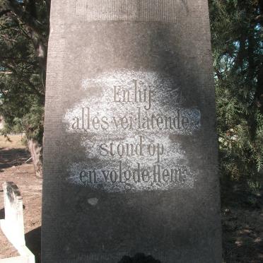 4. Slag van Doornkraal 6 Nov 1900 gedenknaald