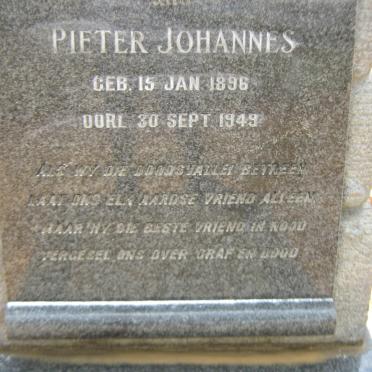 ABO Pieter Johannes, von 1896-1949