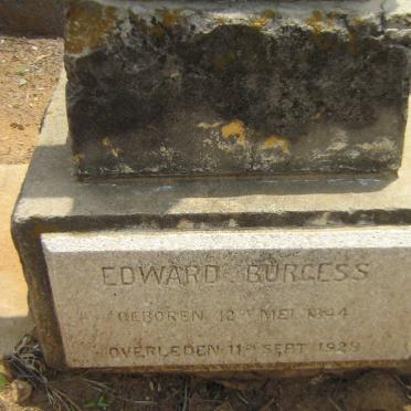 BURGESS Edward 1844-1929