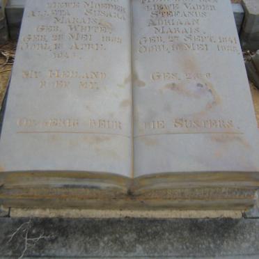 MARAIS Stefanus Adriaan 1841-1935 &amp; Alleta Susara WHITE 1863-1946