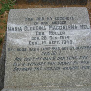 NEL Maria Gloudina Magdalena nee MÖLLER 1874-1949