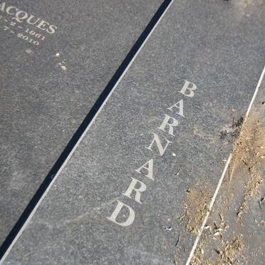 BARNARD Jacques 1961-2010 &amp; Lizelle 1980-2010 :: BARNARD Juan 2003-2010 :: BARNARD Milla 2007-2010
