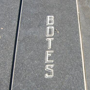 BOTES Gerhard 1939-2003 &amp; Bettie 1944-