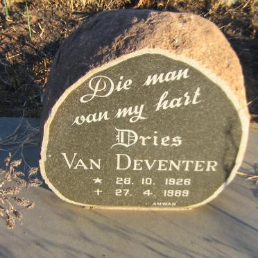 DEVENTER Dries, van 1926-1989