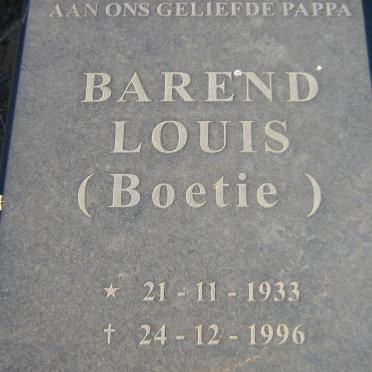 DEVENTER Barend Louis, van 1933-1996 &amp; Johanna Hendrina Salomina BEKKER 1927-2010