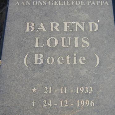 DEVENTER Barend Louis, van 1933-1996 &amp; Johanna Hendrina Salomina BEKKER 1927-2010