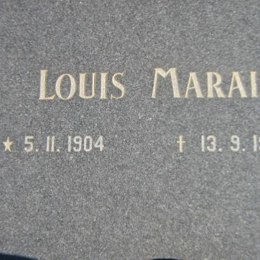 ELS Louis Marais 1904-1994 &amp; Maria Aletta 1906-1988