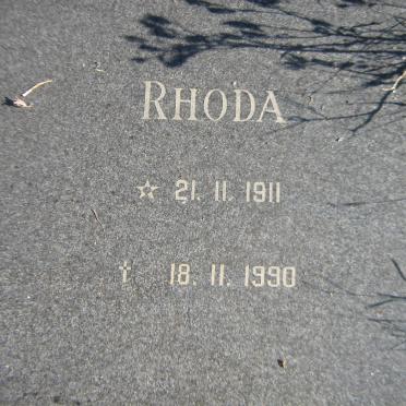 ETSEBETH Johannes Michael 1924-1986 &amp; Rhoda 1911-1990