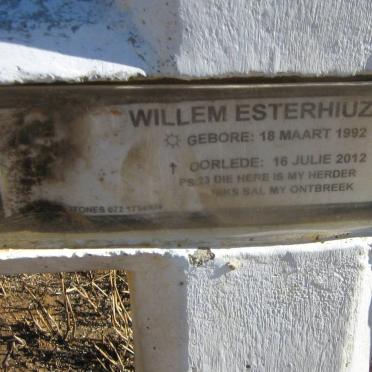 ESTERHUIZEN Willem 1992-2012