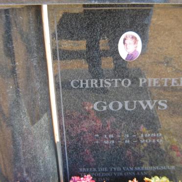 GOUWS Christo Pieter 1989-2010