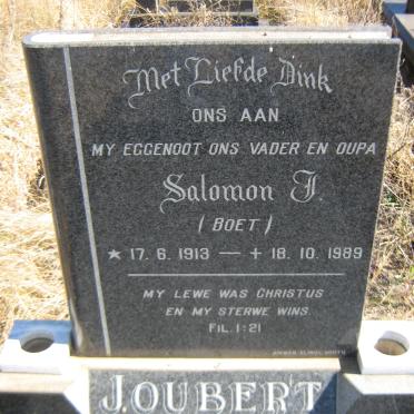 JOUBERT Salomon J. 1913-1989