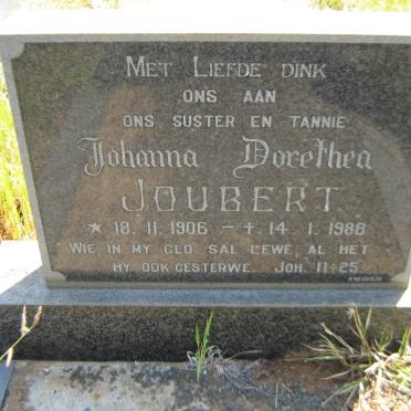 JOUBERT Johanna Dorethea 1906-1988