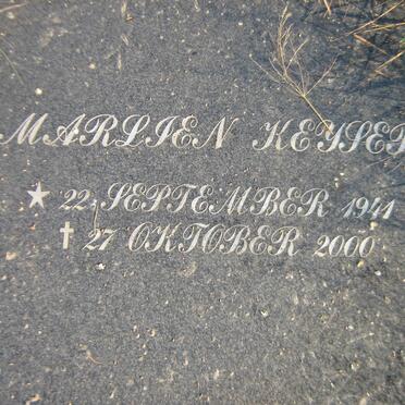 KEYSER Marlien 1941-2000