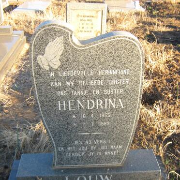 LOUW Hendrina 1955-1989