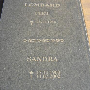 LOMBARD Piet 1956- &amp; Sandra 1960-2002