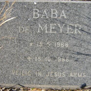 MEYER, de 1968-1968