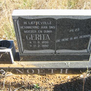 NOETH Gerita 1895-1992