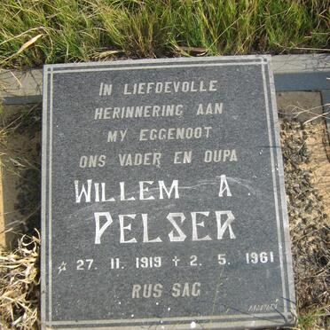 PELSER Willem A. 1919-1961
