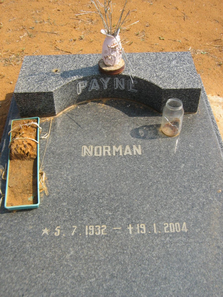 PAYNE Norman 1932-2004