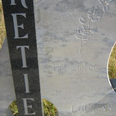 RETIEF Lourens 1928-1992 &amp; Petra 1929-1988