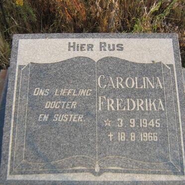 STEYN Carolina Fredrika 1945-1966