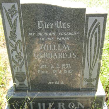 THERON Willem Gerhardus 1937-1963