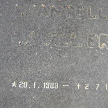 VILLIERS Andries, de 1929-1997 :: DE VILLIERS Chantelle 1989-1997