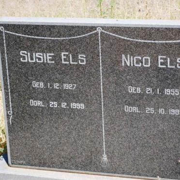 ELS Nico  1955-1983 :: ELS Susie 1927-1999