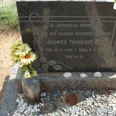 ELS Andries Francois 1906-1958